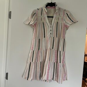 Anthropologie shirt sleeved cotton dress